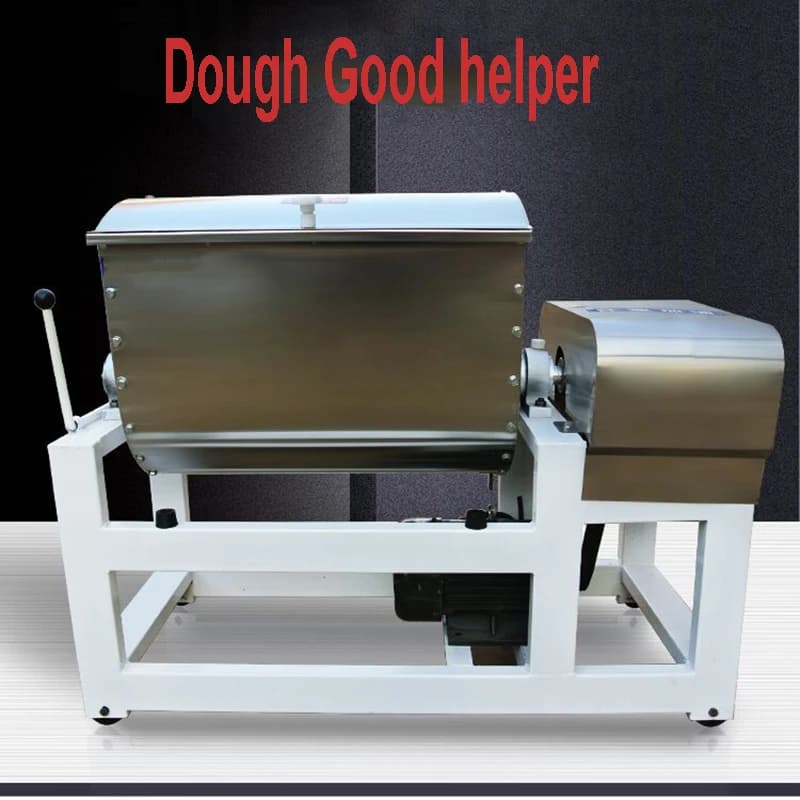 Impastatrice automatica per pasta da 50 kg, 75 kg, 100 kg 220 V Impastatrice per farina commerciale Impastatrice per pasta per pane Impastatrice 100 giri/min