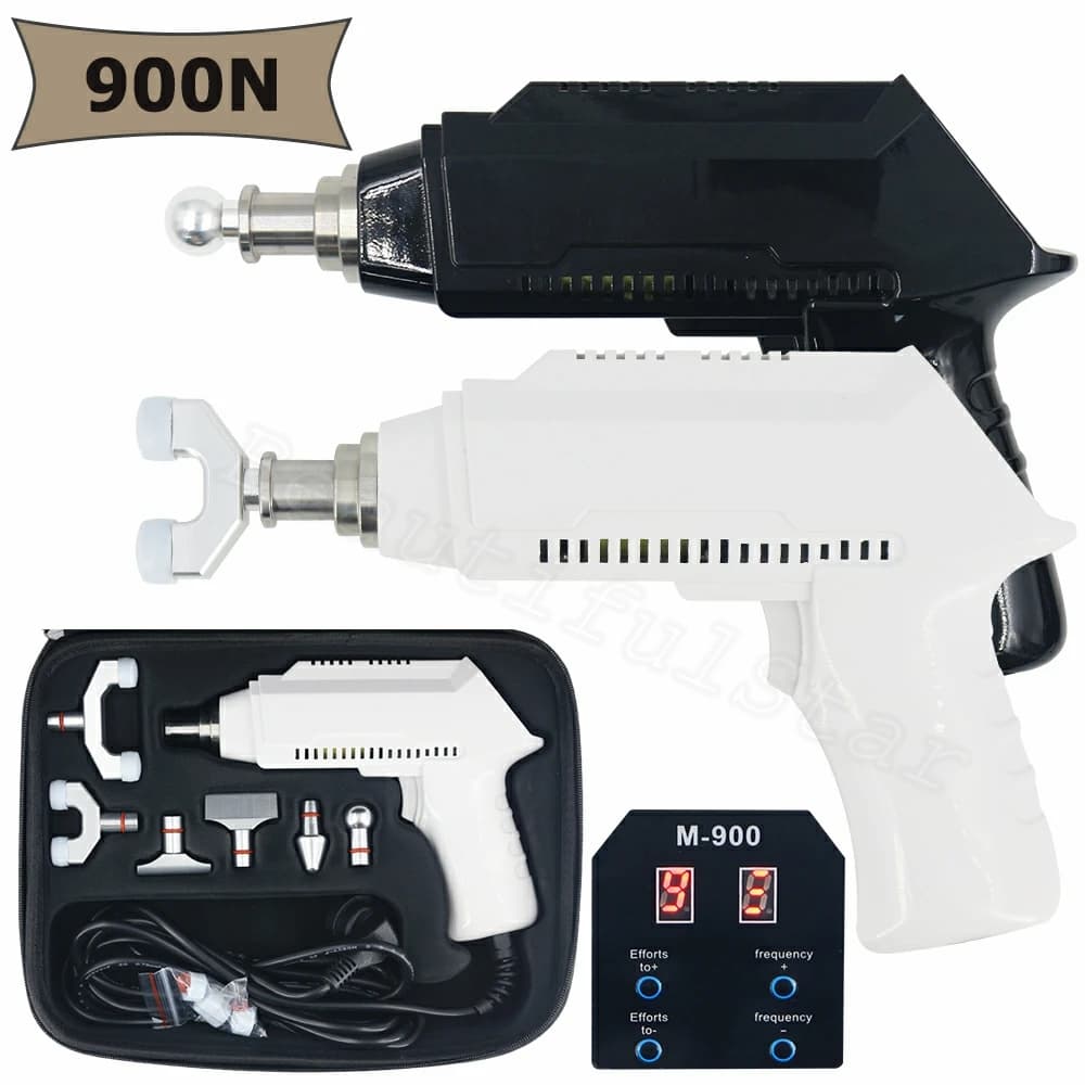 Chiropractic Adjusting Tool 900N Electric Correction Gun New Spinal Therapy Massage Gun Spine Adjustment Portable Massager New