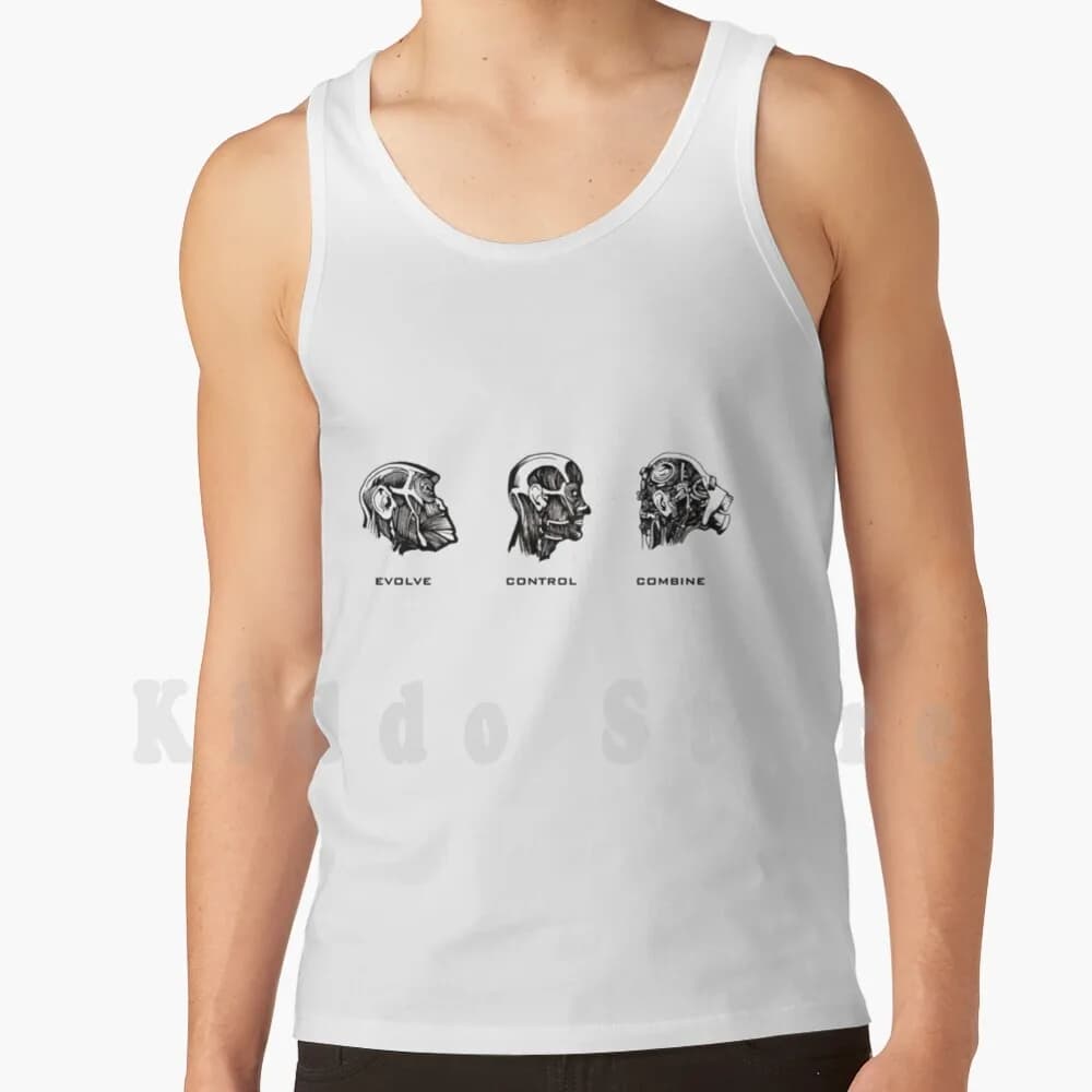 Half Life 2 Graffiti-Combine Tank Tops Gilet senza maniche Half Life