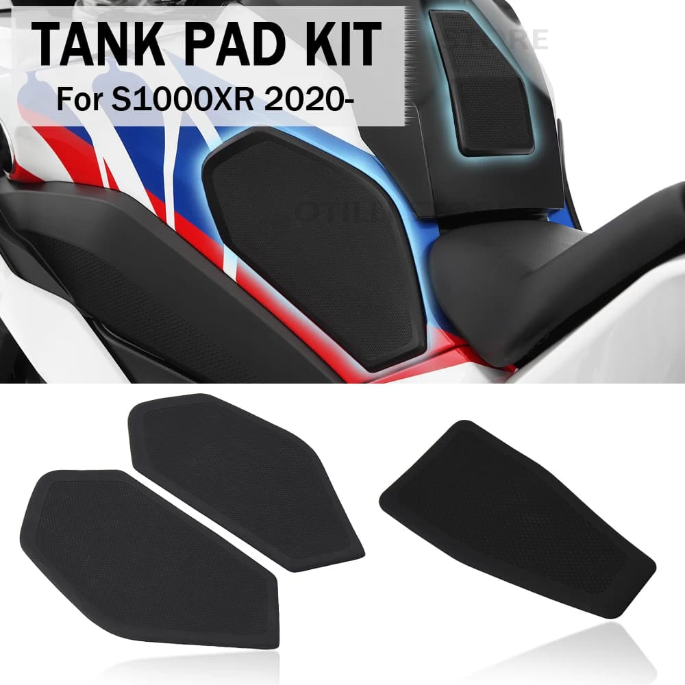 Per BMW M1000XR M1000 XR S1000XR S 1000 XR S1000 XR 2020-2025 Decalcomanie laterali Moto Anti Slip Rilievo del Carro Armato Kit adesivi
