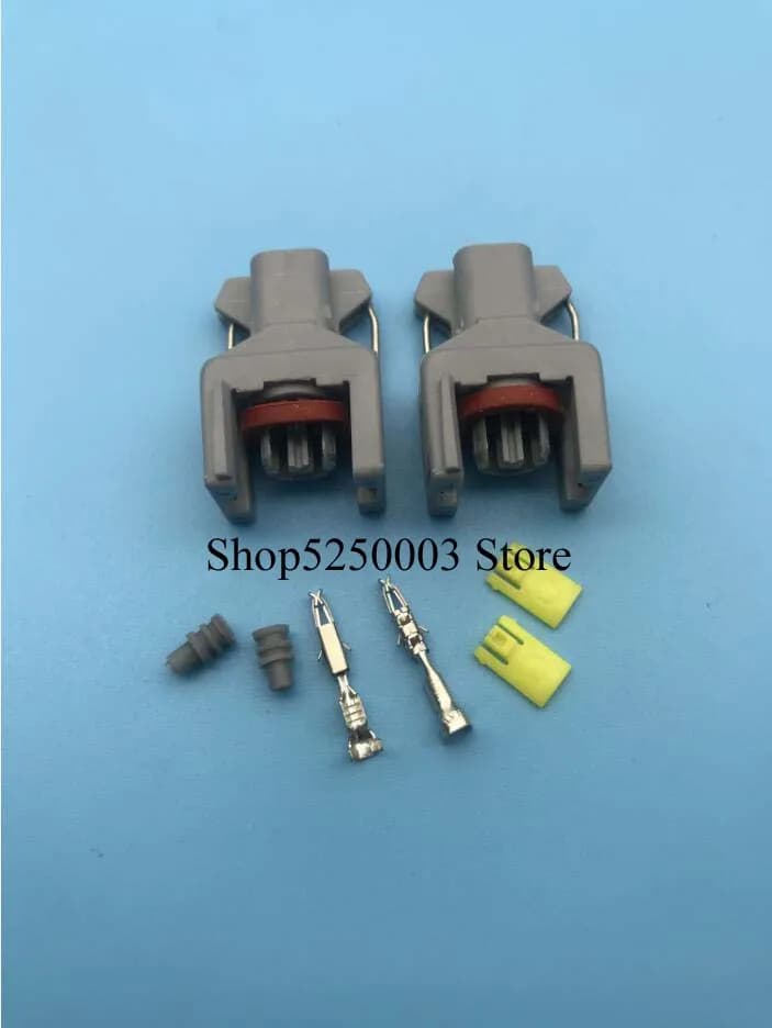 10 pz 2 Pin Auto iniettore di carburante connettore Impermeabile ugello di spruzzo/spina atomizzatore olio 240PC024S8014 DJ7026-1.5-21 2P