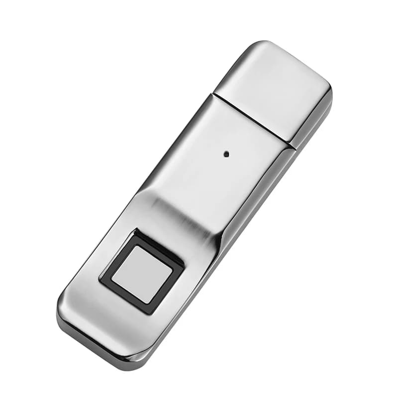 Di impronte digitali Criptato Pendrive 32GB Crittografia USB Flash Drive di Sicurezza Dei Dati di Affari Ufficio In Metallo Password Stabile Privato 32G
