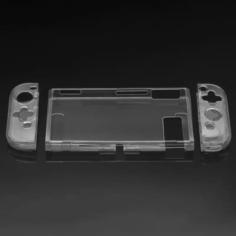 Custodia protettiva morbida per nintendo Switch NS NX Console impugnatura in TPU con impugnatura a conchiglia con Slot per schede di gioco tappi Anti-Shock