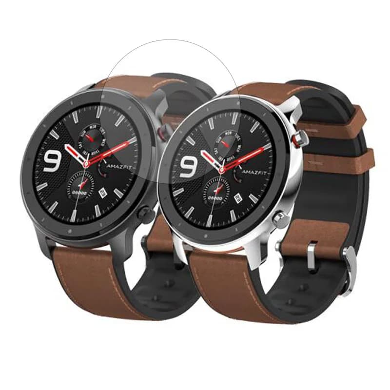 Vetro temperato Trasparente Pellicola Protettiva di Protezione Per AMAZFIT GTR 42 millimetri 47 millimetri di Sport Della Vigilanza Smartwatch Display Dello Schermo Della Copertura Della Protezione
