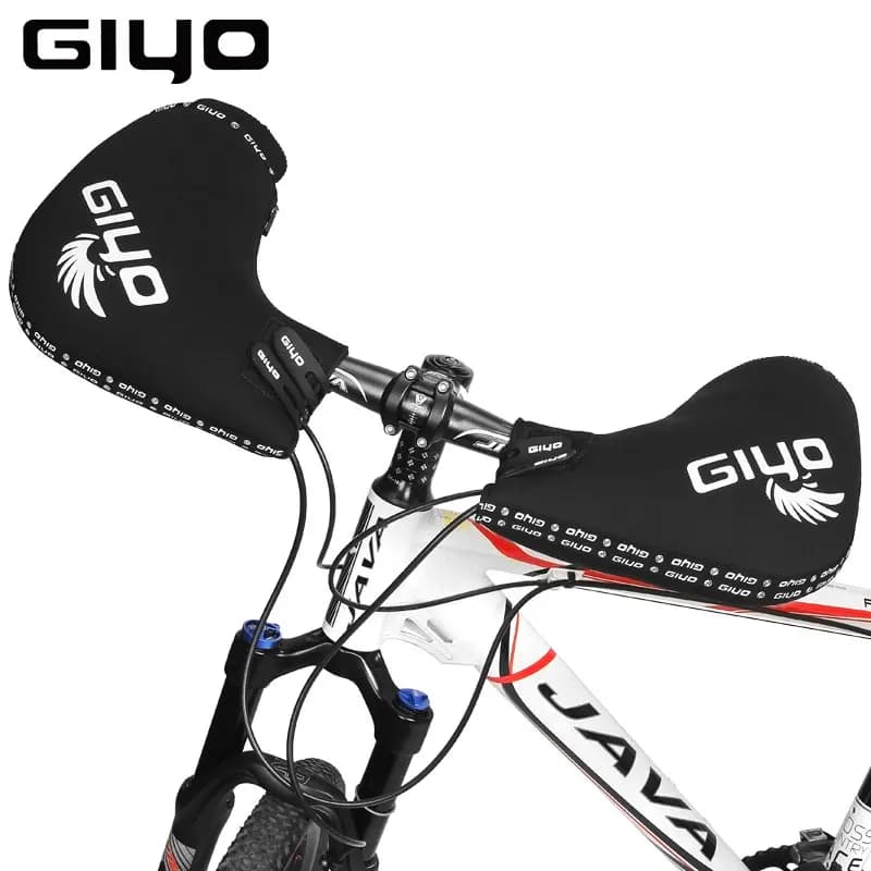 GIYO Winter Thermal Cycling On Bicycle Bike Mountain Road Bar Gloves SBR Neoprene Handlebar Plate Bar Drop Cover