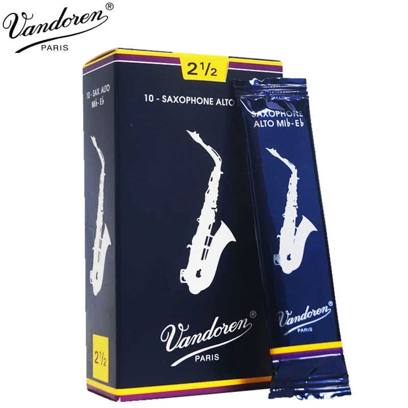 FRANCE Vandoren Classical Blue box Eb alto saxophone reeds