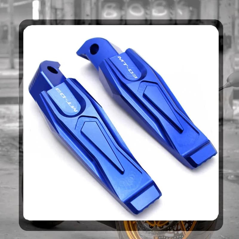 Per YAMAHA MT 03 MT03 MT-03 2015-2023 2022 Accessori Moto di Alluminio di CNC Passeggero Pedane Pedane Posteriori