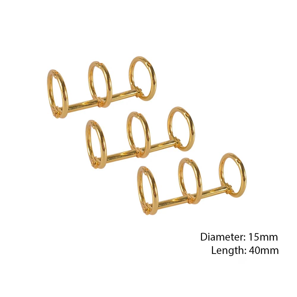 3/10PCS anello per carte per Notebook anello per carte calendario per accessori per gioielli in stampo in resina epossidica di cristallo fai-da-te