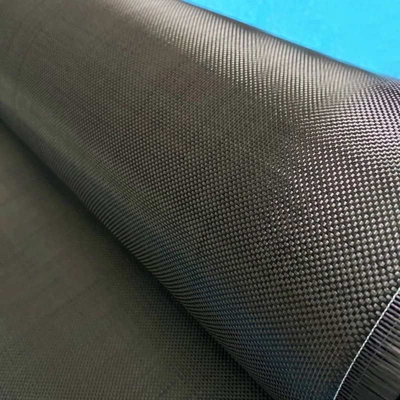Imported carbon fiber cloth 1K 50g 90g 100g 120g Accessories for high-strength light carbon fabric aircraft models 100 X 100 cm