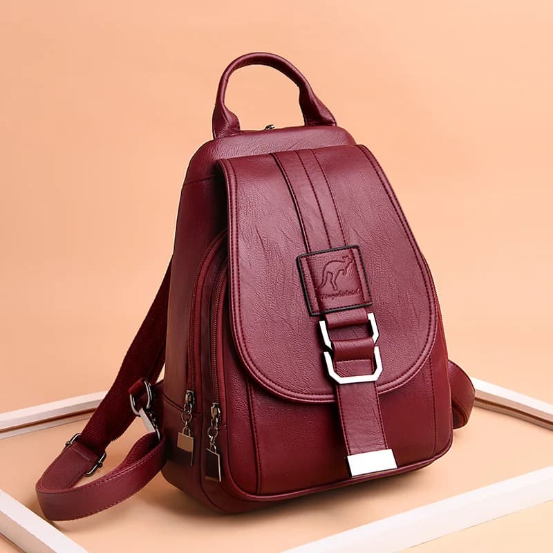 Zaini da donna HOT 6 colori Zaini in pelle da donna Zaino da scuola femminile Borse a tracolla da donna per ragazze adolescenti Viaggi indietro