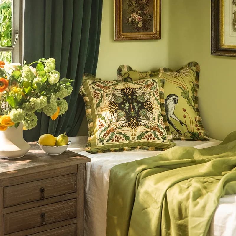 Fodera per cuscino in velluto di lusso, stampa scimmia, comoda federa quadrata decorativa, divano a conchiglia, camera da letto, divano, 18 pollici