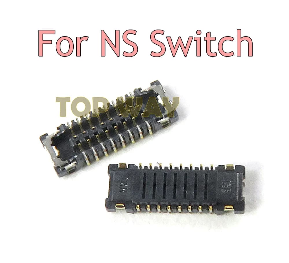 100 pezzi di nuovi connettori originali per schede TF per Nintendo Switch, lettore di schede di memoria, connettore FPC a 16 pin per schede TF