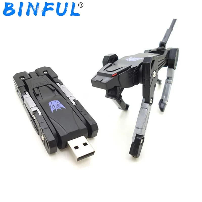 Cane deformato in plastica originale ad alta velocità 8 GB 16 GB 32 GB 64 GB 128 GB 256 GB 512 GB USB Flash Drive Pen Drive Memory Disk Pen drives