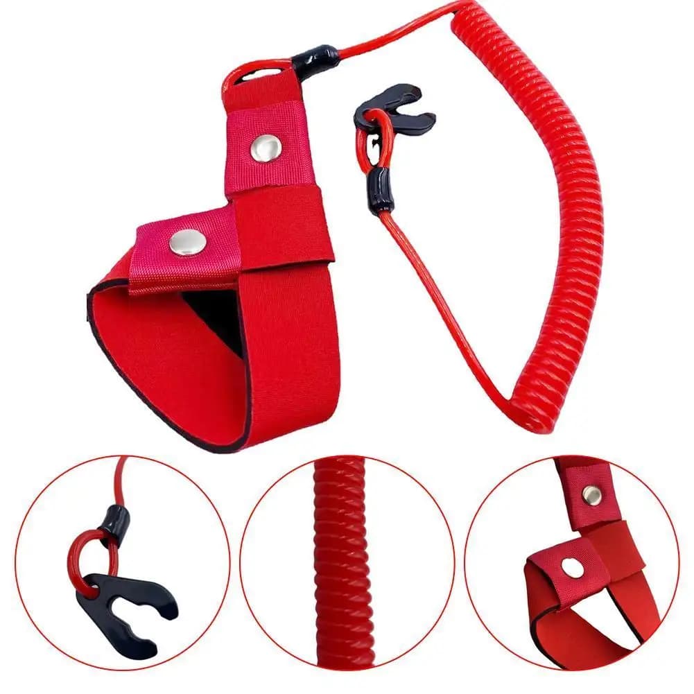 Motore fuoribordo marino Motore per barche Kill Stop per YAMAHA Jet Ski 2-425hp Chiave Corda Cordino Tether FX140 Motore di sicurezza