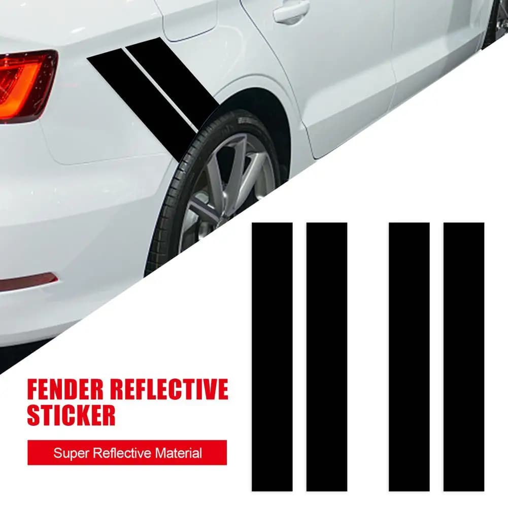 43x6.5cm nastro adesivo riflettente per autoadesivo riflettente per ciclismo avviso sicurezza ruota per bicicletta Decor accessori esterni Auto