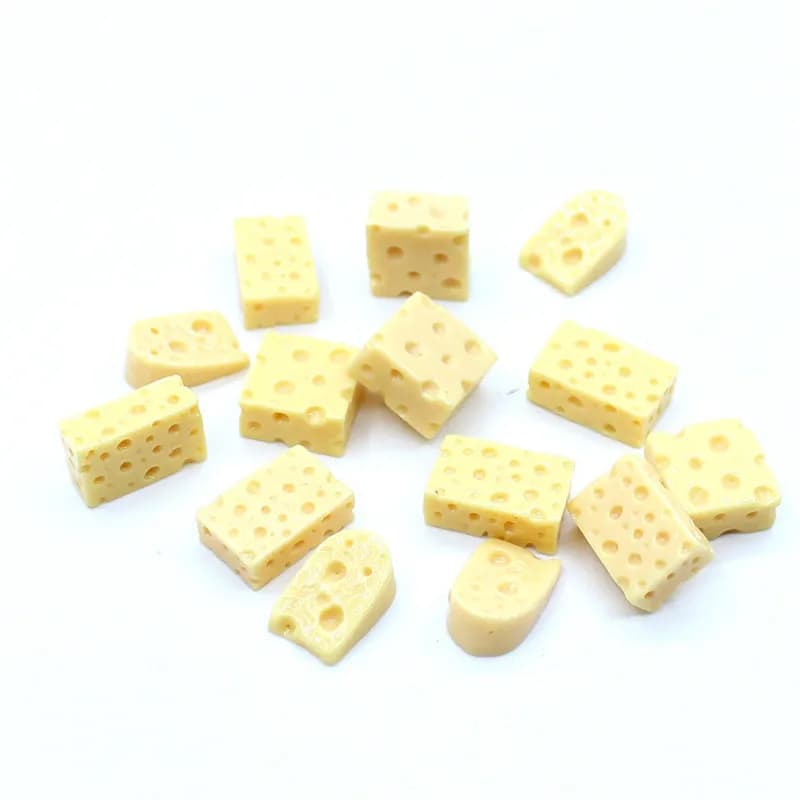 20 pz Mini formaggio miniatura casa delle bambole colazione finta gioca cucina piccola bambola cibo accessori giocattolo
