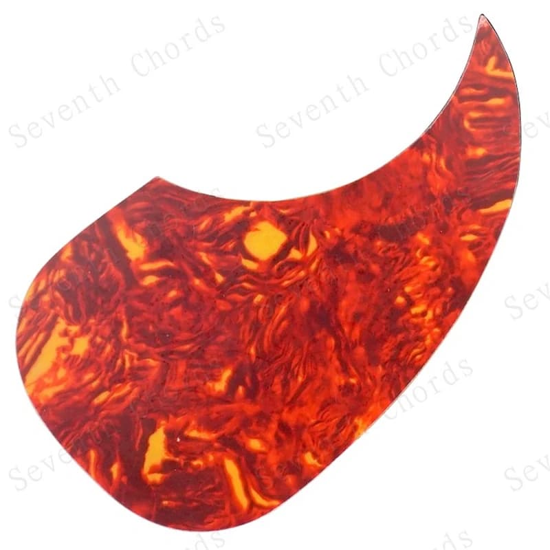 4Pcs 40 " 41 " Folk Acoustic Guitar Pickguard Pick White Black Red Guard Anti-Scratch Plate Guitar Accessories