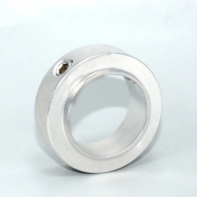 Accessori per macchine maschera N95 da 1 pezzo, anello fisso con morsetto per albero anello di sicurezza con testa convessa corta