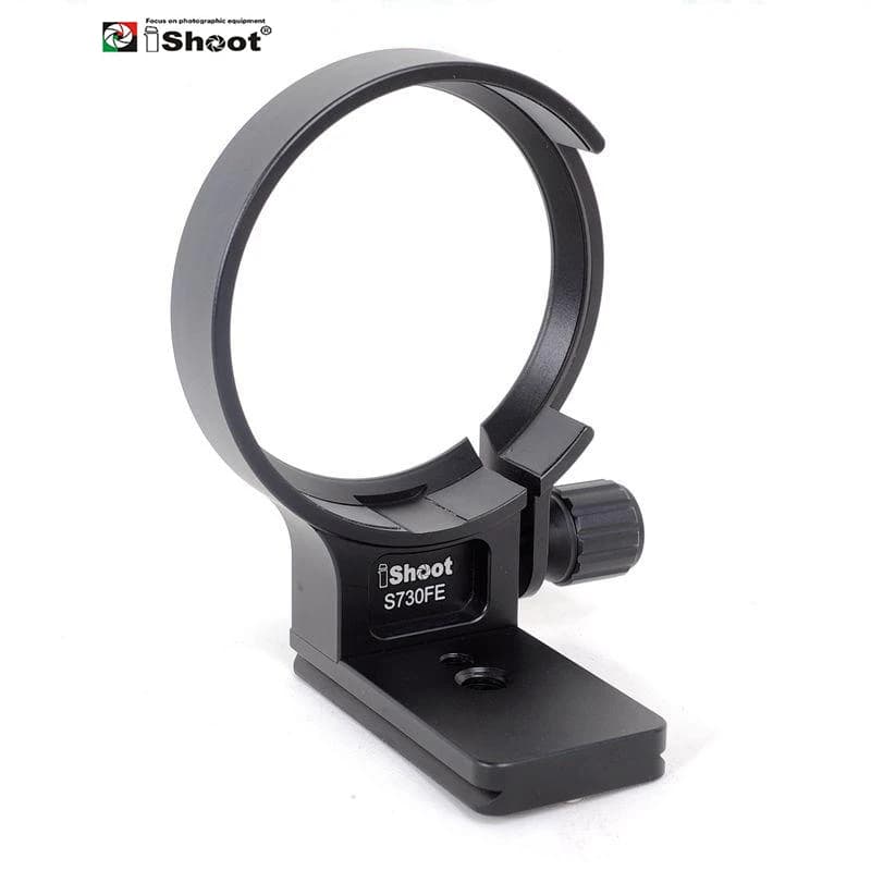 iShoot Lens Collar Tripod Mount Ring for Sony FE 70-300mm F4.5-5.6G OSS Camera Lens Bottom ARCA Fit Quick Release Plate S730FE