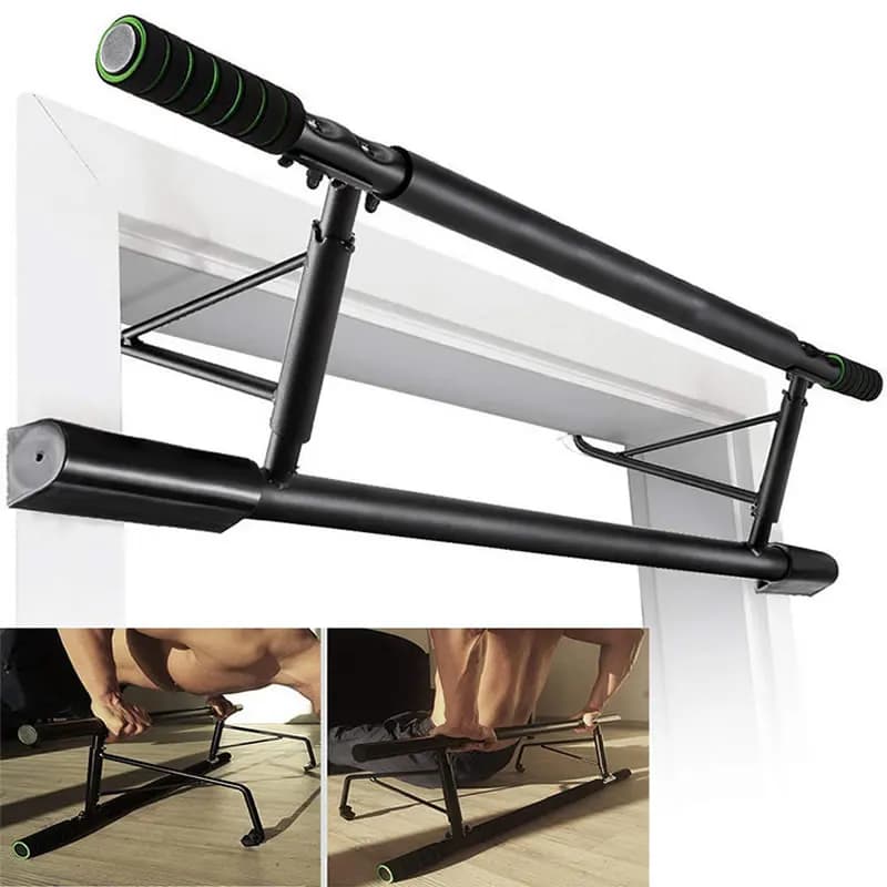 Horizontal bar for home gym, towing equipment, inner body training bar, portable fitness traction device for door