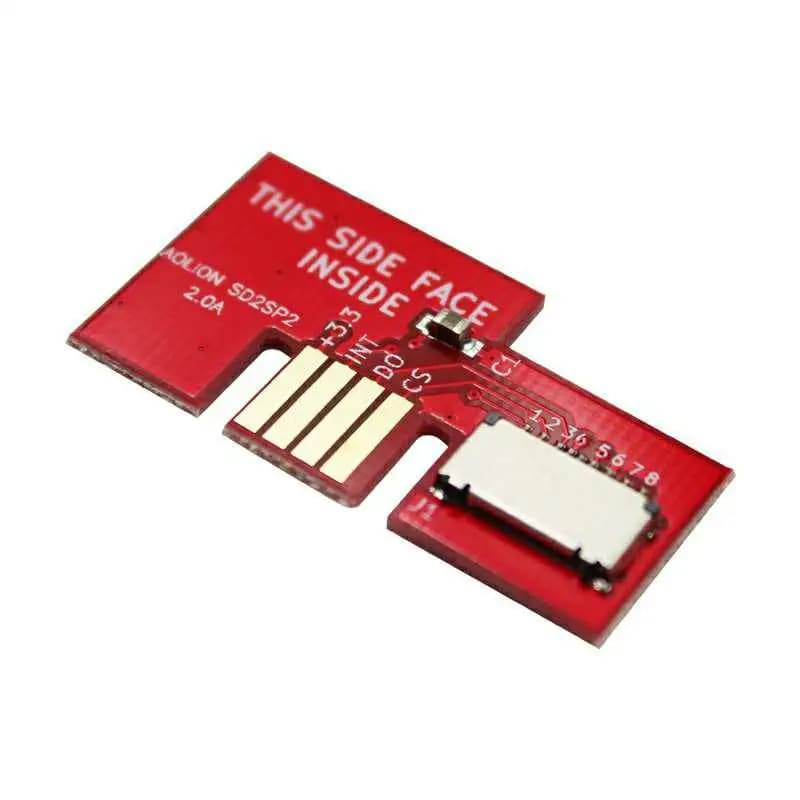 10pcs Micro SD Card Adapter TF Card Reader for NGC Adapter Professional SD2SP2 Adapter Support Serial Port