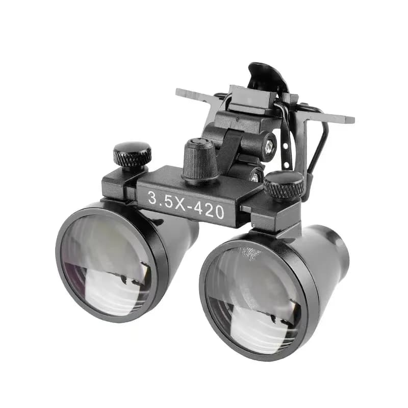 Lenti d'Ingrandimento 2.5X 3.5X con Clip in Metallo, Lenti Ottiche in Vetro per Riparazioni