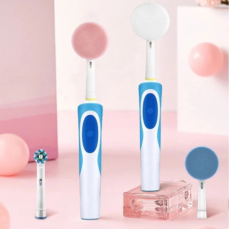 Compatibile con le spazzolini elettrici Oral-B Testina di ricambio per la pulizia del viso Testine per spazzolino