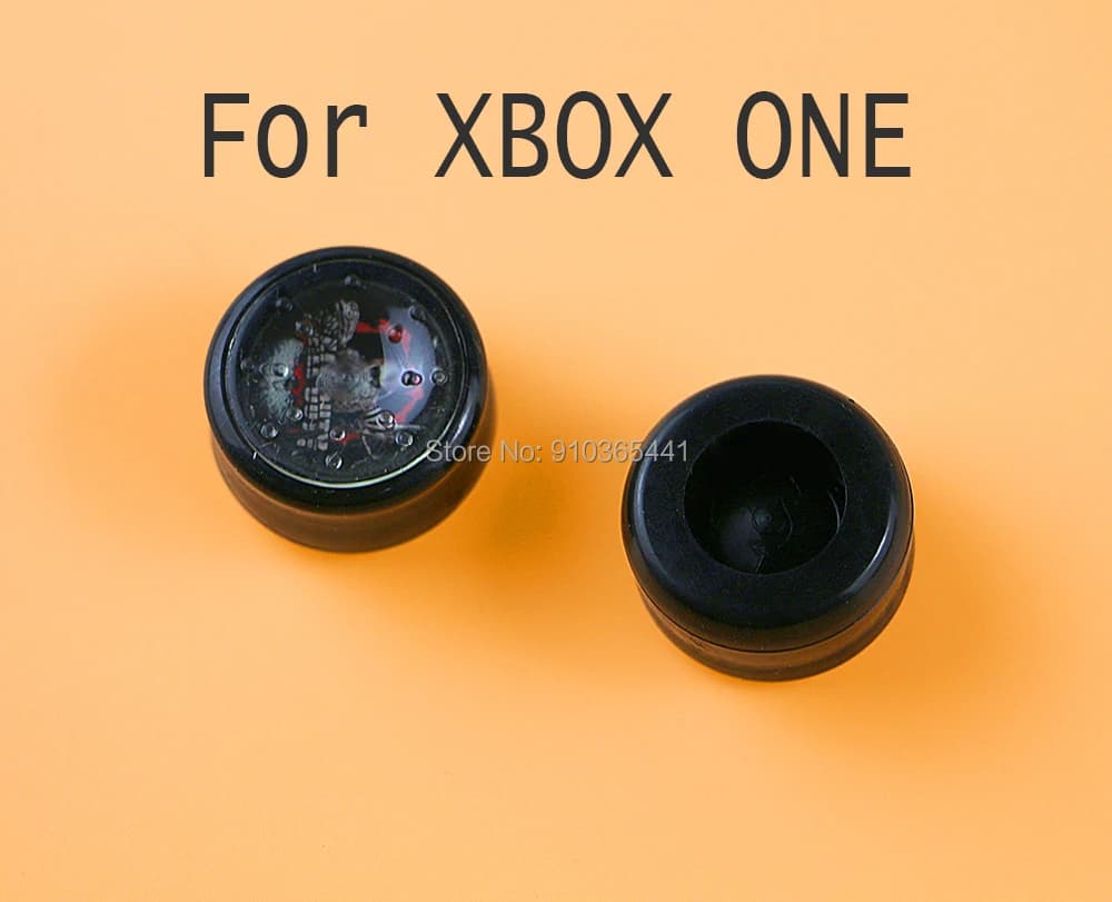 2 pz/lotto Silicone ProCap Grip Cap Coperture Ghost Skull per Xbox One Controller Tappo antiscivolo Accessori Parti