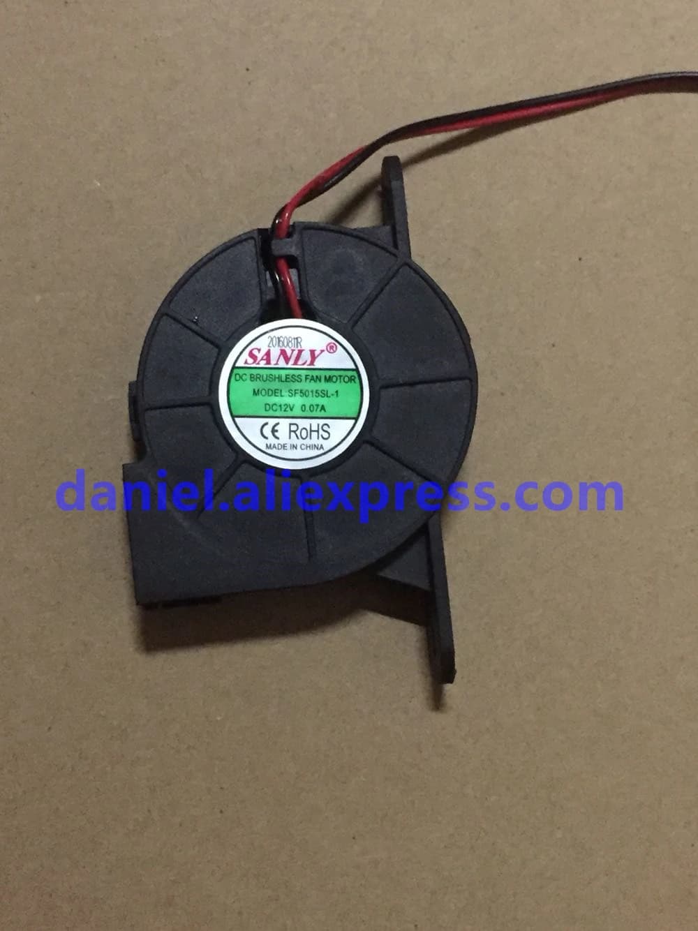 SANLY SF5015SL-1 ventola di raffreddamento per umidificatore a piede lungo 12V 0.07A 5CM