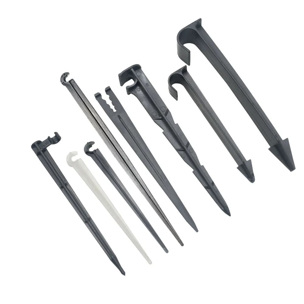 1/8 1/4 3/8 1/2 support for garden hose 3/4 inch 16mm 20mm support for pipe Pe support for hose nozzle 3/5 4/7 8/11 10 pieces