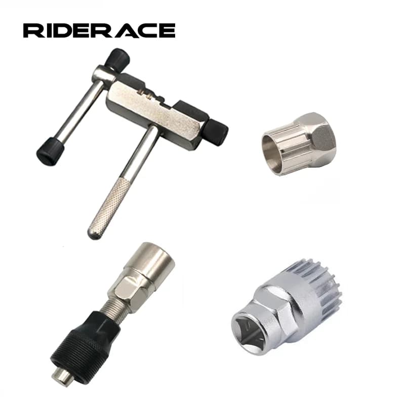 Strumento di riparazione della bicicletta estrattore multifunzione per ruota a manovella estrattore per pedale estrattore per interruttore a catena Cutter strumenti per la manutenzione della bici Mtb