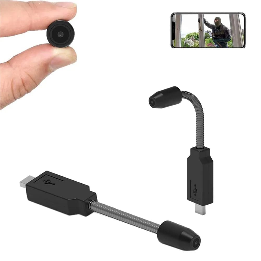 Mini PNZEO W7 Full HD Wireless IP Portable Wireless Video Camera for Home Security Nanny with Motion Detection