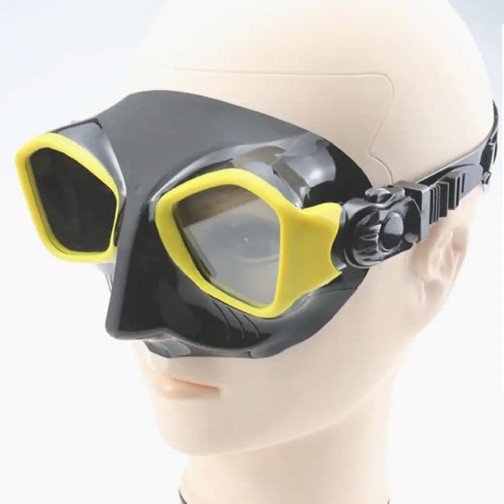 Occhiali da sub anti-colpo resistenti all'usura sicuri occhiali da sub in Silicone impermeabili antiappannamento occhiali da nuoto per nuoto