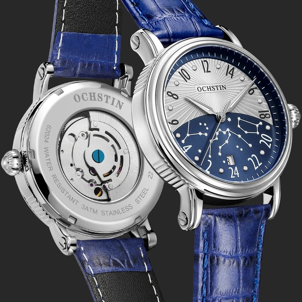 OCHSTIN Orologi da uomo Orologio da polso meccanico delle migliori marche Orologio automatico da bussiness impermeabile di lusso con data 2026 Nuovo orologio di moda