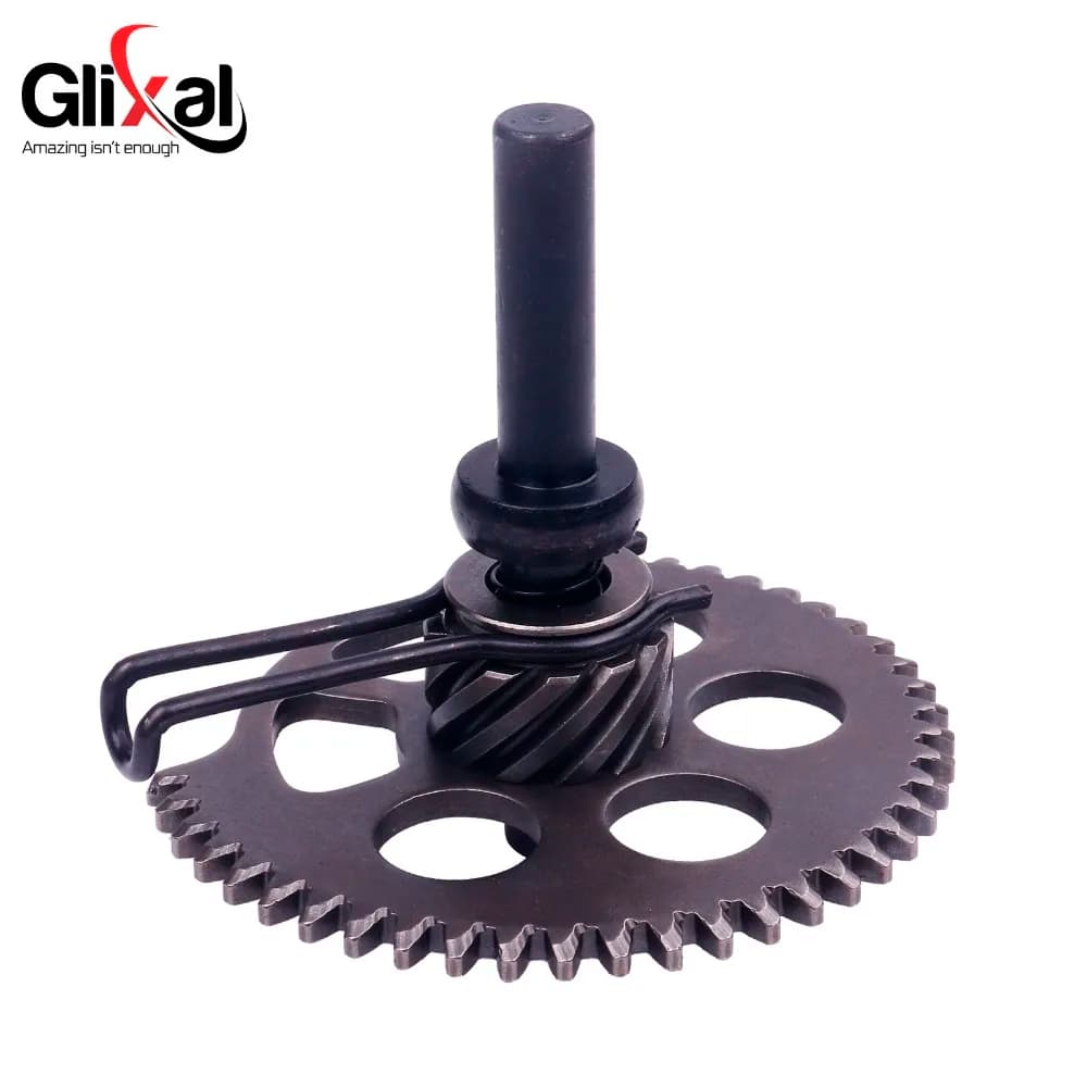 Glixal GY6 125cc 150cc motore Kick Start Idle Gear Shaft pignone per Scooter cinese ciclomotore Go Kart Quad ATV 152QMI 157QMJ