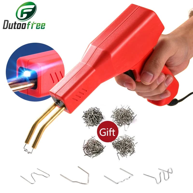 220V saldatore di plastica riparazione paraurti per auto strumenti per Garage pratico cucitrice a caldo macchina per la riparazione di plastica in PVC cucitrice a caldo