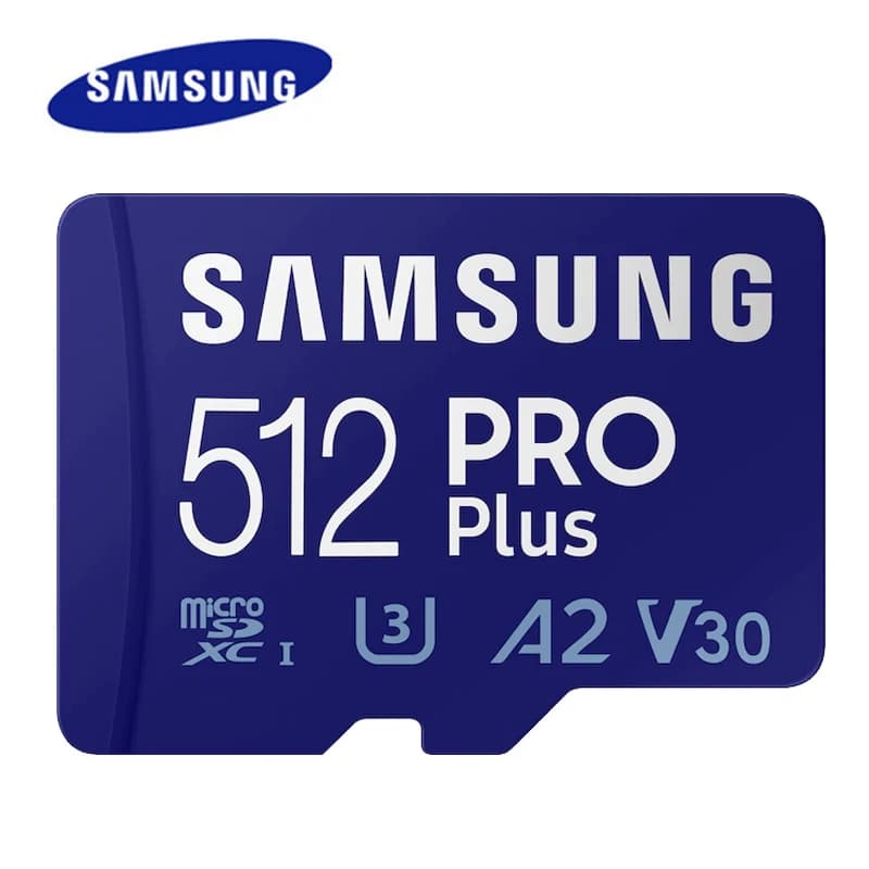 Scheda di memoria Micro SD SAMSUNG originale al 100% 1TB/512GB/256GB/128GB Scheda TF C10 U3 A2 V30 Scheda di memoria TF 4K 64GB Micro SD per telefono
