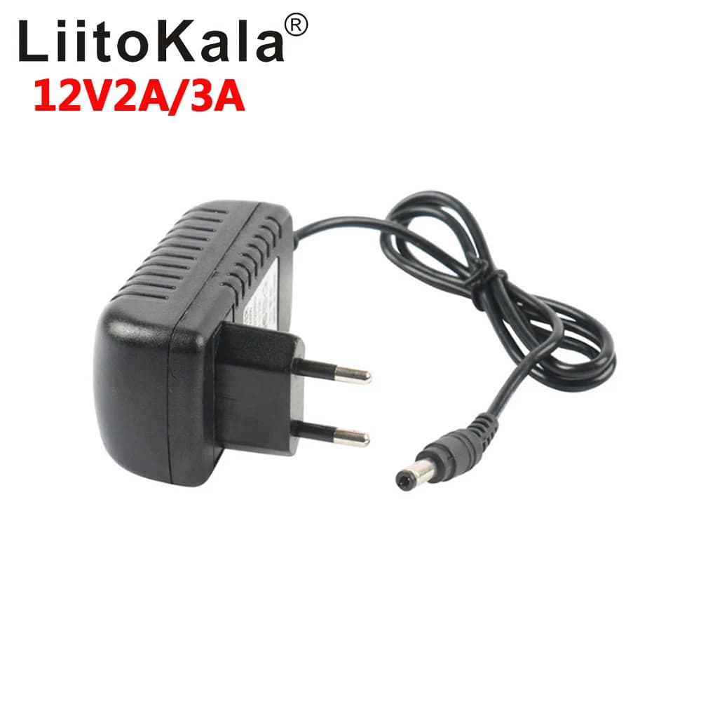 LiitoKala DC 12V 2A 3A adattatore di alimentazione 5.5*2.1mm connettore femmina AC 110V 220V trasformatore di illuminazione LED Strip CCTV Router