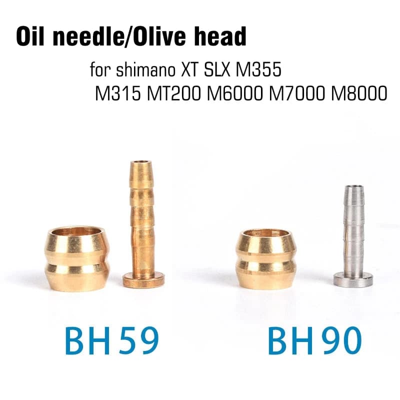 10set BH90 BH59 tubo freno per bicicletta MTB freno a disco idraulico Olive Connect Insert per cavo freno a disco idraulico Shimano