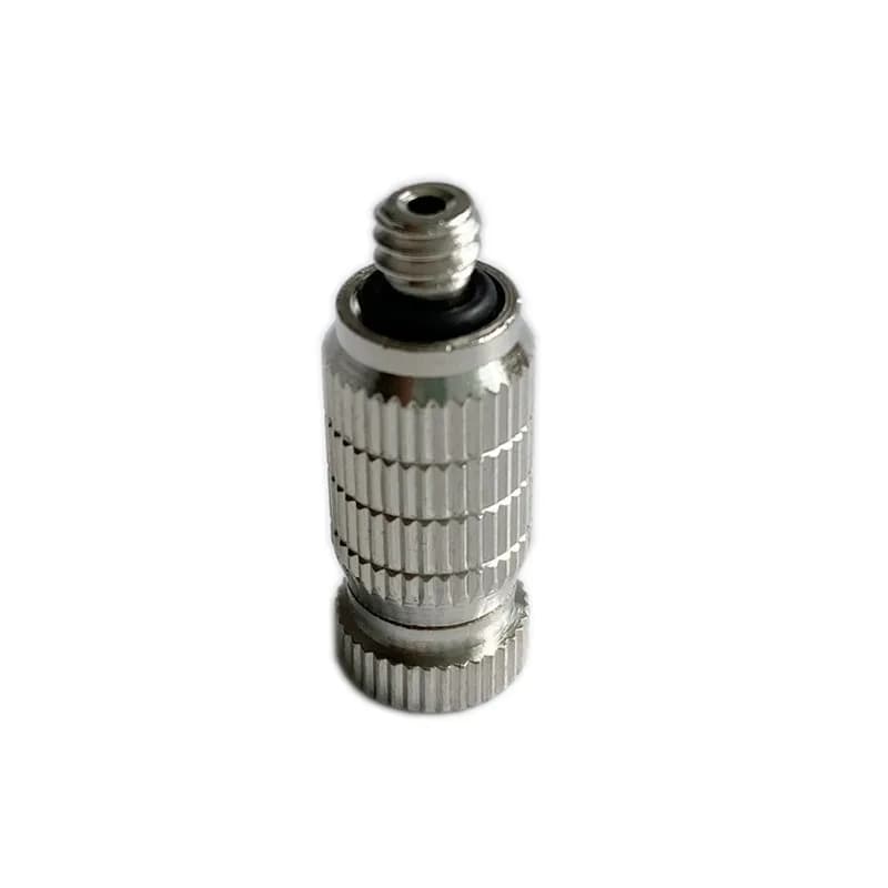 Ugello nebulizzatore in ottone S362 ad alta pressione con filettatura da 3/16 pollici, nichelato, anti-goccia, per nebulizzazione, raffreddamento e umidificazione