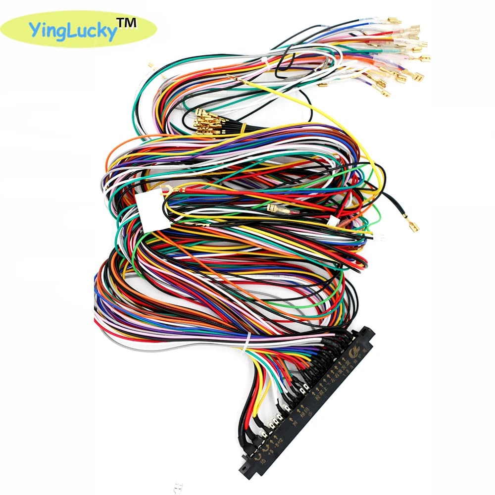 Jamma 28 pin Arcade lunghezza cavo cablaggio Joystick connettore pulsante per accessori gioco arcade scheda scatola Pandora