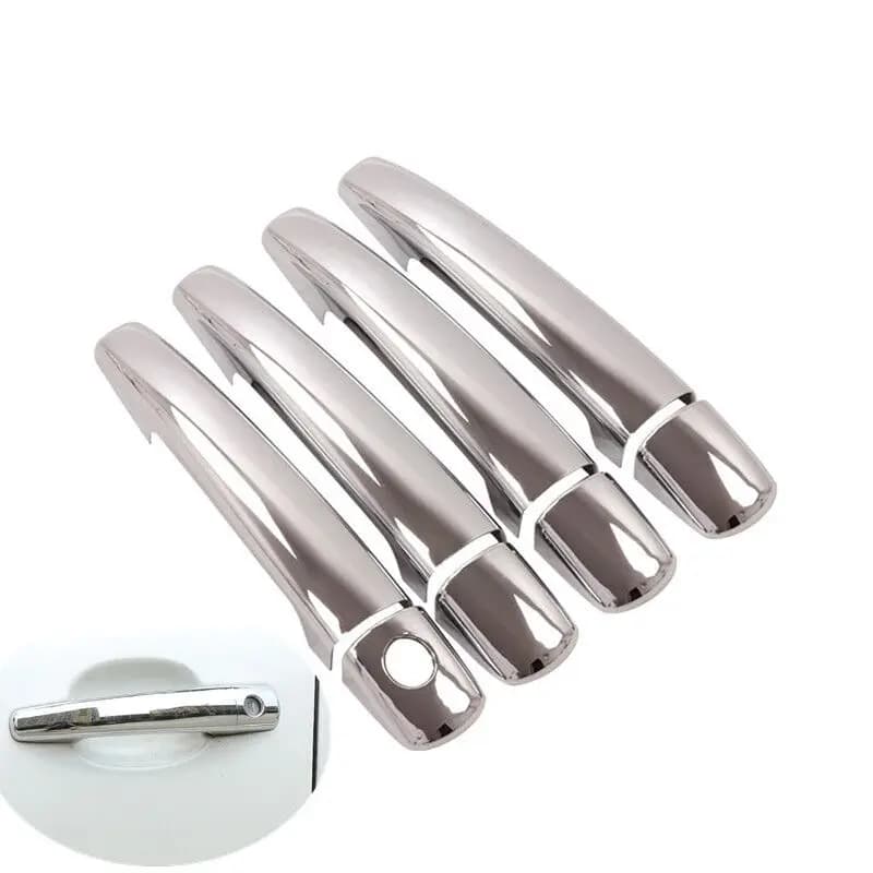 Per Peugeot 5008 MK1 2008 2009 2010 2011 2012 2013 2014 2015 2016 Chrome Car Door Handle Cover Trim Styling accessori adesivi