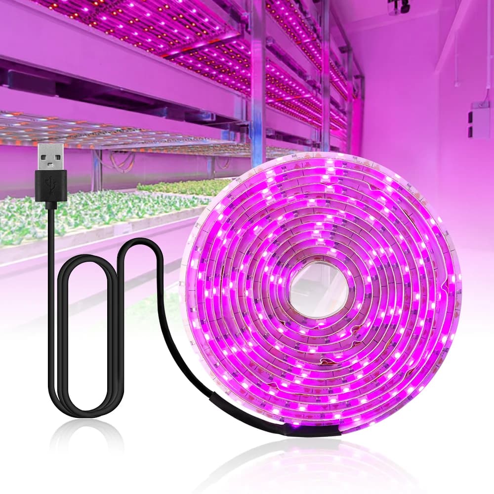 LED Cultiva The Light Spectro Complete USB Cultivating Strip Light 2835 LED Phyto Lamps For Indoor Flowers Seeds Plant Hydroponic Cultivation Light