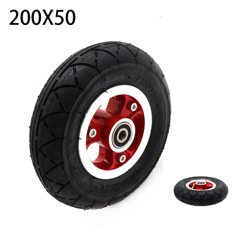 Ruota posteriore 200x50 per KUGOO S1 S2 S3 Scooter elettrico pieghevole Pezzo di ricambio Ruote per pneumatici da 8 pollici