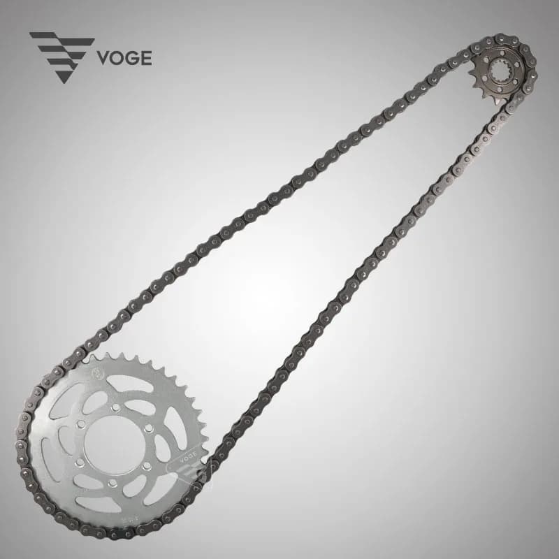 Moto Lx300-6a catena 300r / 300rr grande e piccola catena volante Cr6 controdado + guarnizione applicare per Loncin Voge