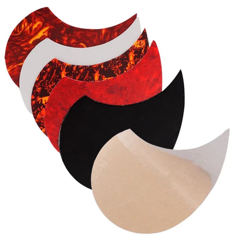 Pickguard Antigraffio a 6 Colori a Scelta, Accessori per Chitarra, Forma a Comma, per Chitarra Acustica da 36 Pollici