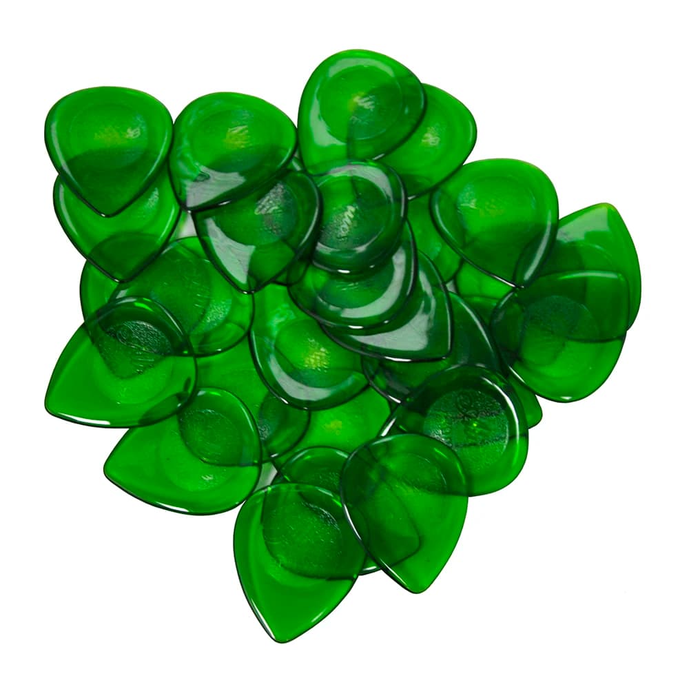 50 pz/lotto Alice Heavy 2mm Plettri per Chitarra Verde a Goccia Plettri per Chitarra Elettrica Basso Jazz
