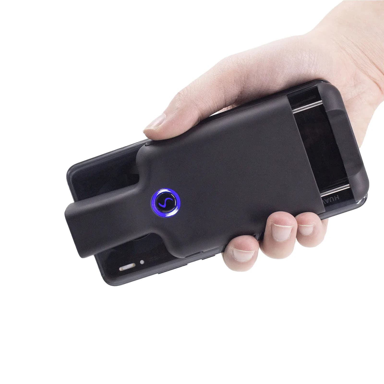 Phone 2D Rear Clip Barcode scanner Bluetooth barcode reader portable data matrix code 1D 2D QR Scanner system IOS Android