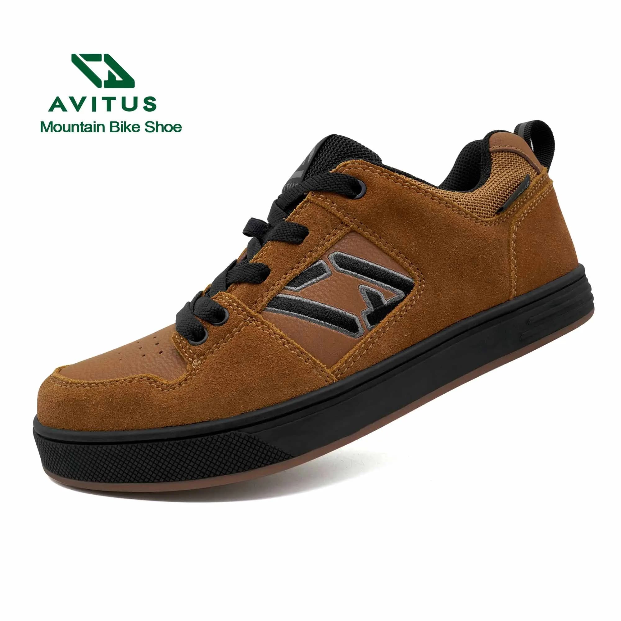 AVITUS Zapatillas scarpe MTB Sneakers piatte Freeriders Downhill MTB pedali scarpe da ciclismo MTB Enduro uomo scarpe da Mountain Bike