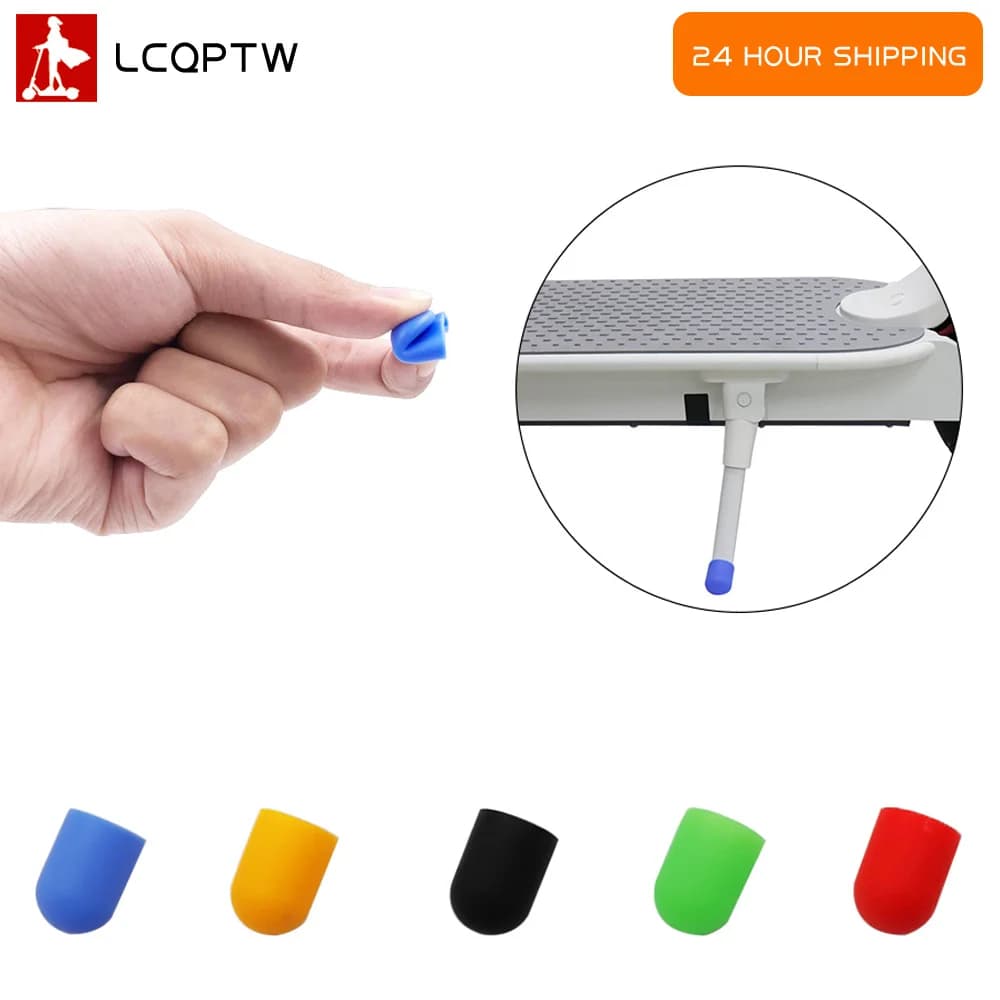 Scooter Silicone Kickstand Foot Support Protect Cover for XIAOMI M365 Pro for Max G30 ES2 ES4 Sccoter Rubber Parts Accessories